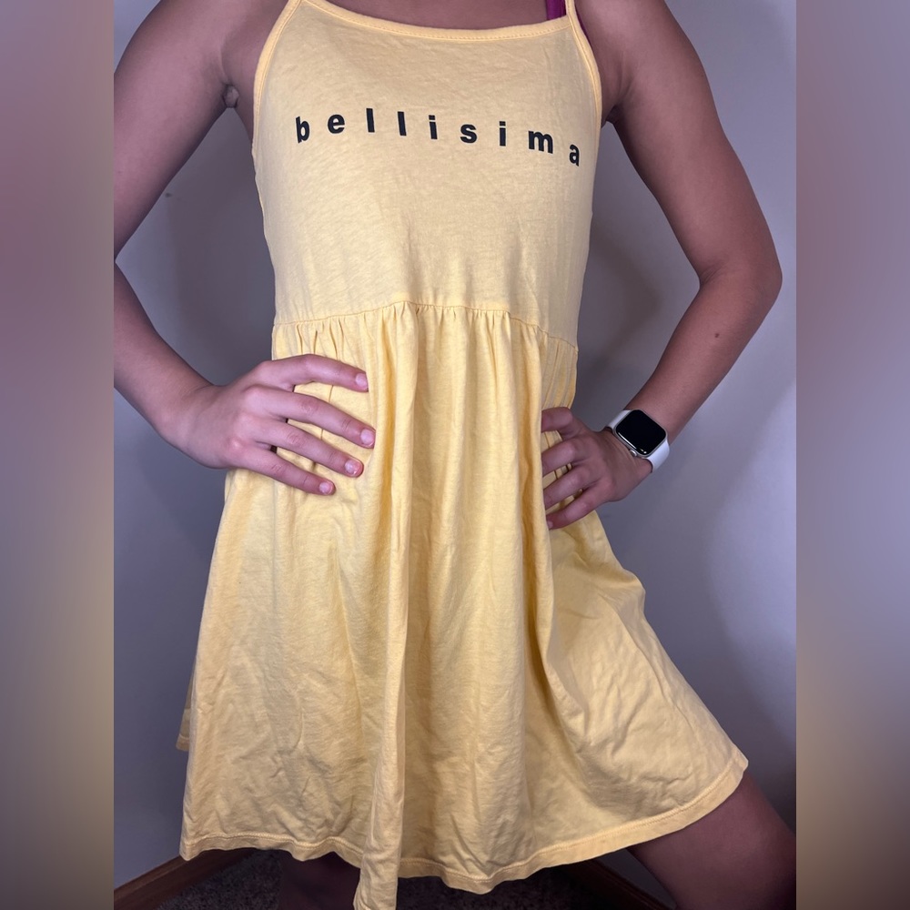 yellow bellisima sun dress